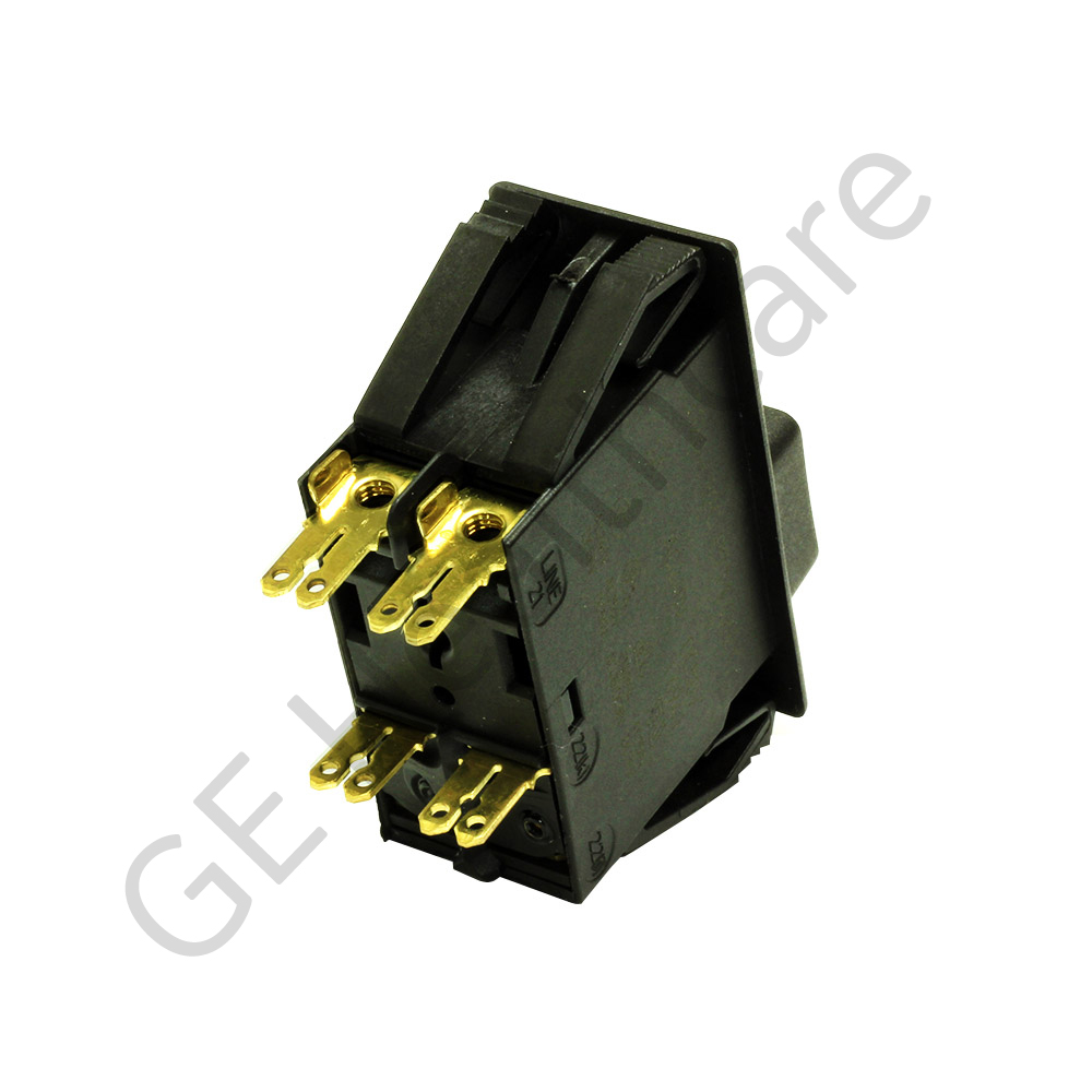 FUSE, CIRCUIT BRKR 250VAC 2A PUSH BTN W/IND STRIPE FUSE, CIRCUIT BRKR 250VAC 2A PUSH BTN W/IND STRIPE