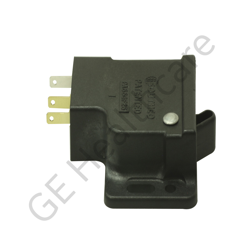 PART, LATCH PUSH TO CLOSE GRABBER CATCH W/MICROSW, Injection molded PART, LATCH PUSH TO CLOSE GRABBER CATCH W/MICROSW, Injection molded