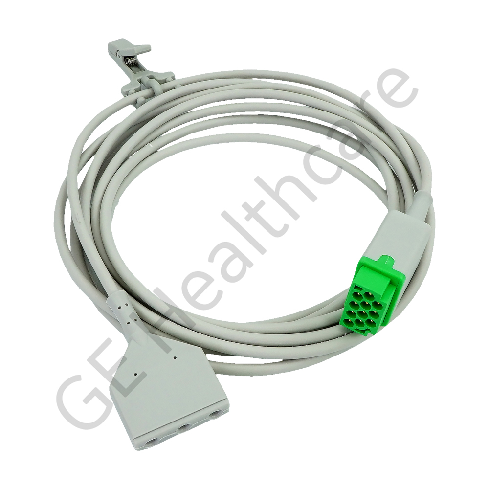 CABLE ASSY ECG 3 LEAD NEO 3.6M AHA CABLE ASSY ECG 3 LEAD NEO 3.6M AHA