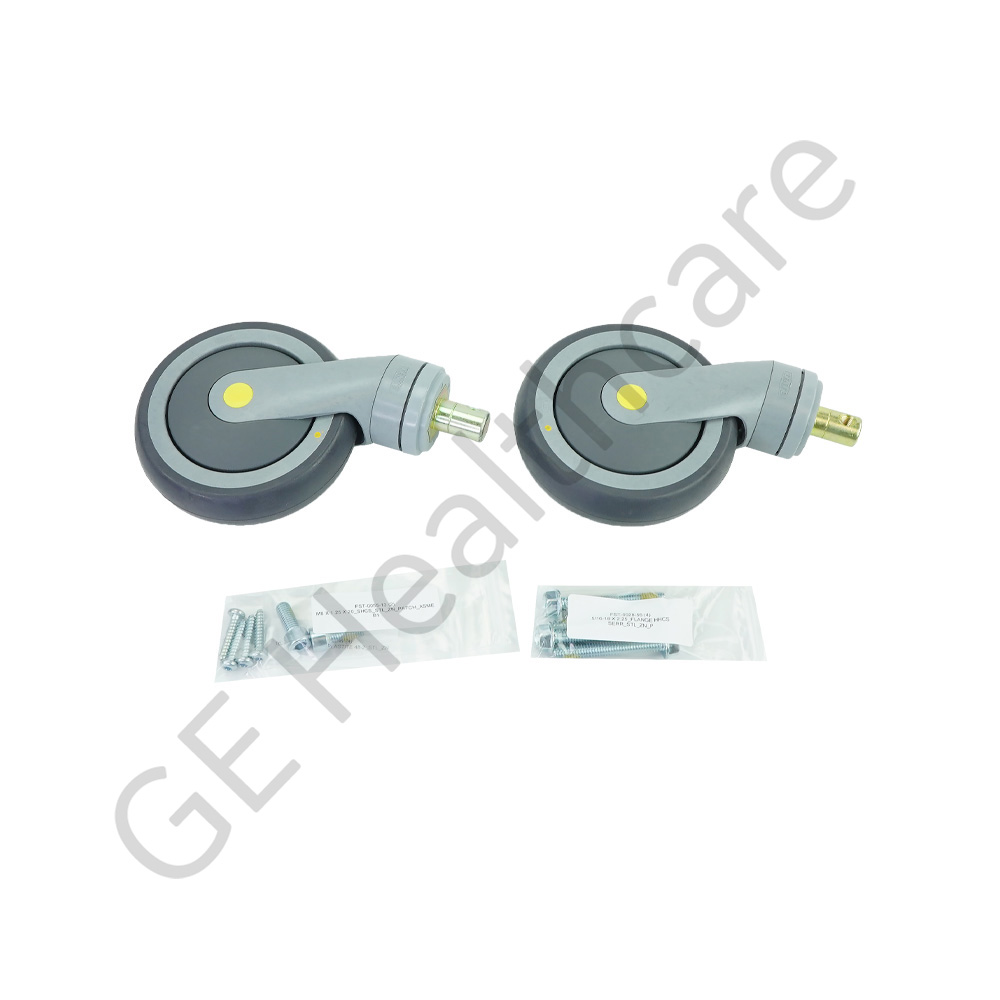 CASTER KIT, 2 CONDUCTIVE SWIVEL, MODULAR MAC TROLLEY CASTER KIT, 2 CONDUCTIVE SWIVEL, MODULAR MAC TROLLEY