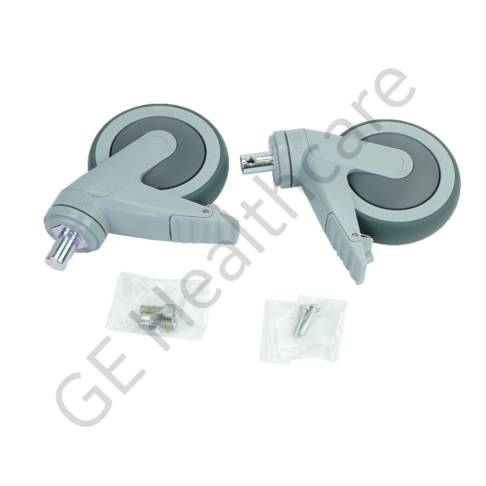CASTER KIT, 4W SWIVEL, NON-COND, MODULAR MAC TROLLEY CASTER KIT, 4W SWIVEL, NON-COND, MODULAR MAC TROLLEY