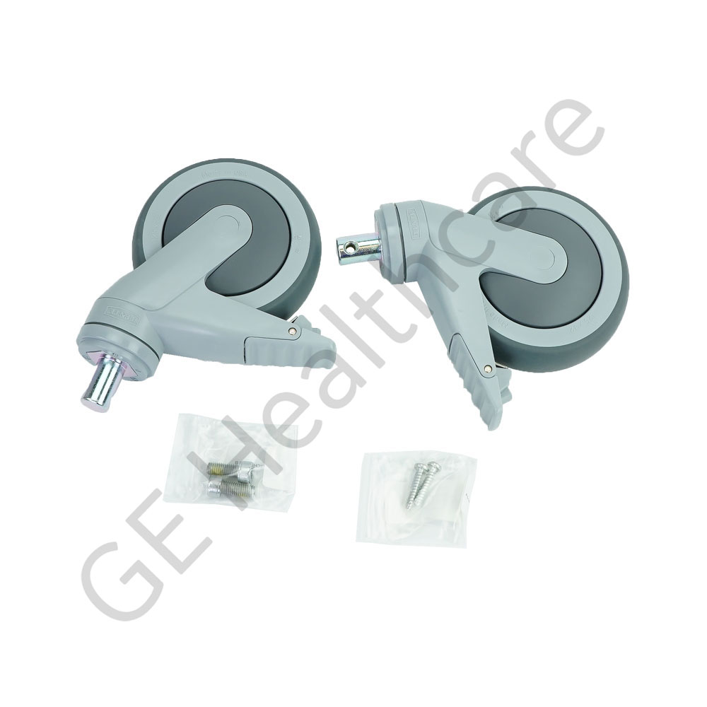 CASTER KIT, 4W SWIVEL, NON-COND, MODULAR MAC TROLLEY CASTER KIT, 4W SWIVEL, NON-COND, MODULAR MAC TROLLEY