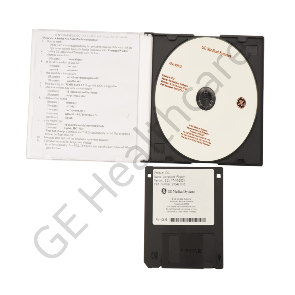MAMMO-IDC 4.2.6 Software Backup Media Set MAMMO-IDC 4.2.6 Software Backup Media Set