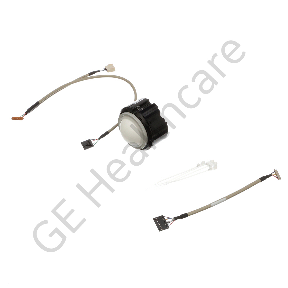 Kit with removable trackball and cables having Hirose connectors Kit with removable trackball and cables having Hirose connectors