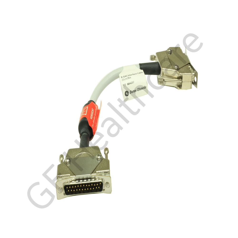 B-Gas Interface Cable, 20 cm/8 in B-Gas Interface Cable, 20 cm/8 in