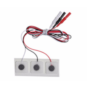 ECG PRE-WIRED ELECTRODE 3-LD AHA SQ RADIOTRANS SOLID GEL 3/STRIP 3/PCH 300/CS ECG PRE-WIRED ELECTRODE 3-LD AHA SQ RADIOTRANS SOLID GEL 3/STRIP 3/PCH 300/CS
