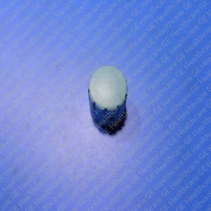 PART, KNOB 4.76 DIA SHAFT SOFT TEAL, Injection molded PART, KNOB 4.76 DIA SHAFT SOFT TEAL, Injection molded