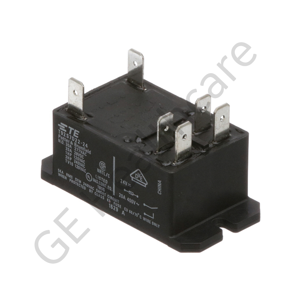 RELAY,MECH,DPST,24VDC RELAY,MECH,DPST,24VDC